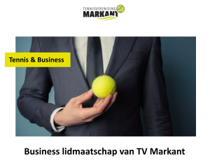 Tennis & Business