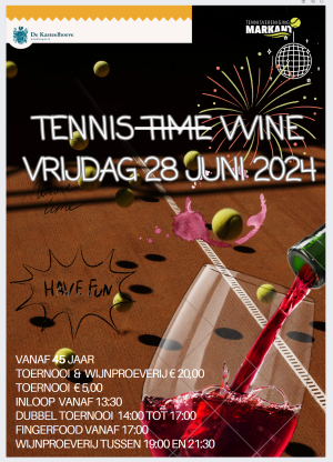 Tennis & Wijnproeverij