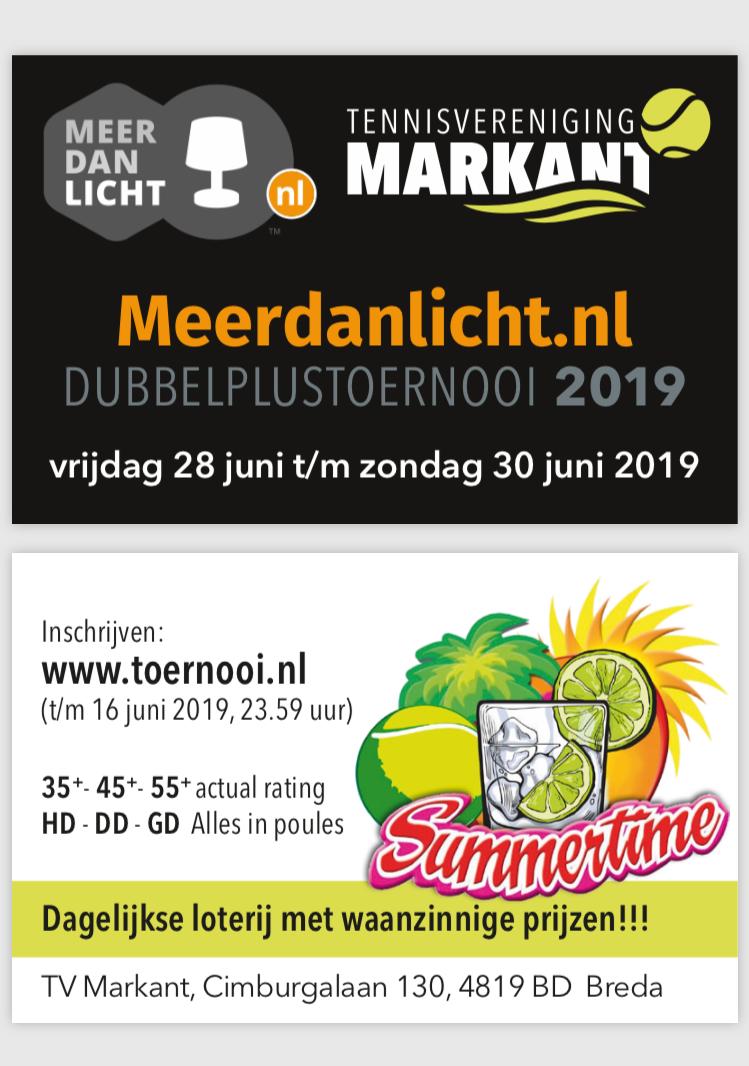 TV Markant Dubbelplustoernooi TV Markant Dubbelplustoernooi